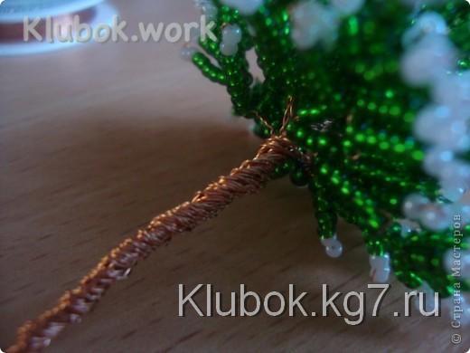 Мастер-класс, Поделка, изделие Бисероплетение: МК - Зимняя романтика Бисер, Гипс Новый год. Фото 7  Мастер-класс, Поделка, изделие Бисероплетение: МК - Зимняя романтика Бисер, Гипс Новый год. Фото 7