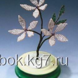 подснежники из бисера букет подснежников из бисера