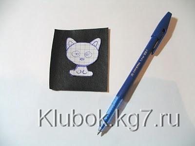 Брошка из бисера своими руками - котенок Кенни