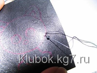 Брошка из бисера своими руками - котенок Кенни