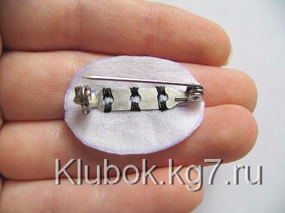 Брошка из бисера своими руками - котенок Кенни