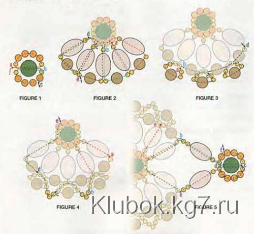 браслет схема как сплести браслет