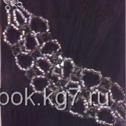 браслет цветики-цветочки из бисера "Цветики-цветочки" - браслет из бусин