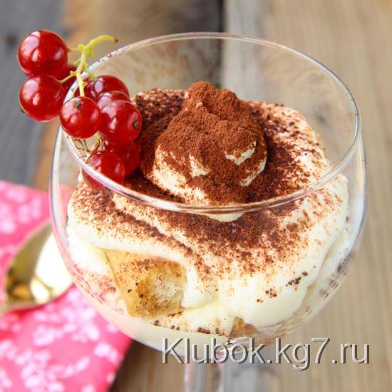 Тирамису на скорую руку Тирамису на скорую руку