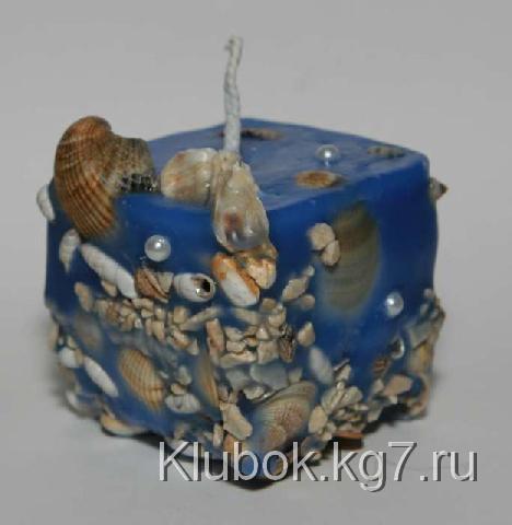 Декор ракушками