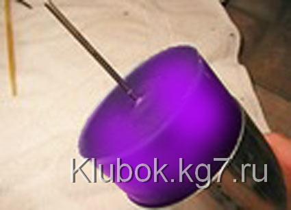 Вынимаем свечу из формы