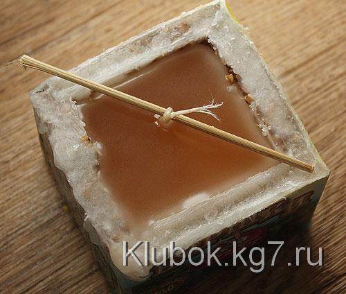 Декоративная свеча