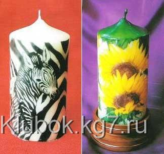 свечи ручной работы с наклейками и декупажем своими руками свечи ручной работы с наклейками и декупажем своими руками