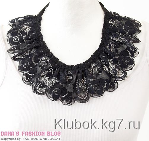 DIY Учебник Abnehmbarer Spitzenkragen, Individuell tragbar