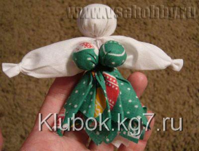 грудь вепсской куклы оберега из ткани грудь вепсской куклы оберега из ткани