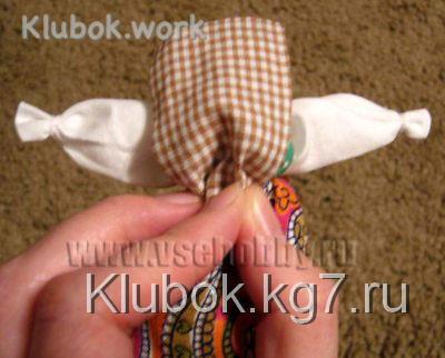 делаем фартук передник кукле оберегу своими руками