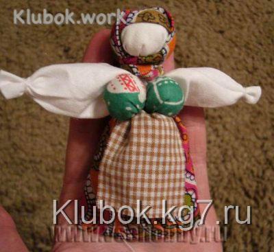 готовая куколка оберег из ткани своими руками