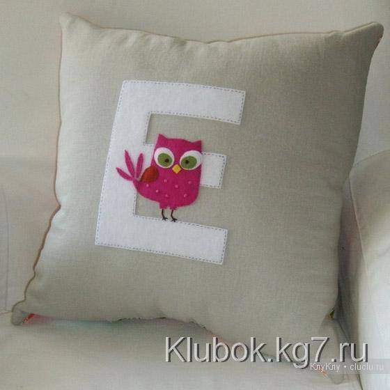 Игрушки-подушки. Совы