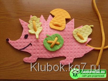 Игрушки-шнуровки