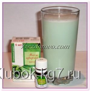 добавляем эфирное масло мяты добавляем эфирное масло мяты