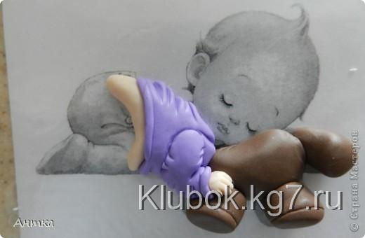 Мастер-класс Лепка: Спи моя радость, усни Пластика День защиты детей. Фото 9 Мастер-класс Лепка: Спи моя радость, усни Пластика День защиты детей. Фото 9