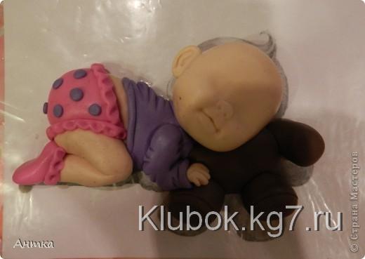 Мастер-класс Лепка: Спи моя радость, усни Пластика День защиты детей. Фото 16 Мастер-класс Лепка: Спи моя радость, усни Пластика День защиты детей. Фото 16