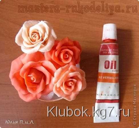 Способы окрашивания холодного фарфора