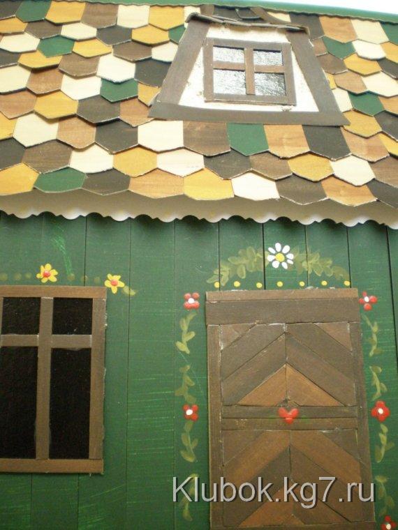 Зеленый Эльзас Миниатюрные Коттедж Дом