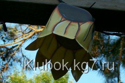 Поделки для сада из бутылок