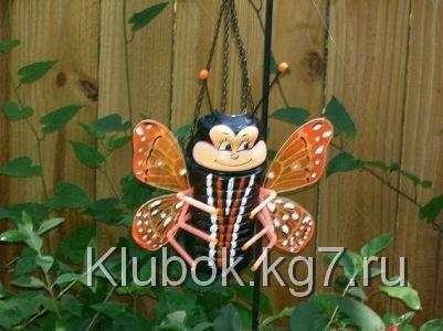 Поделки для сада из бутылок