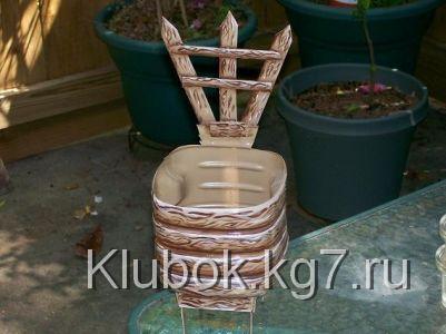 Поделки для сада из бутылок