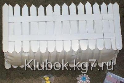 Поделки для сада из бутылок