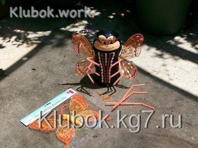 Поделки для сада из бутылок