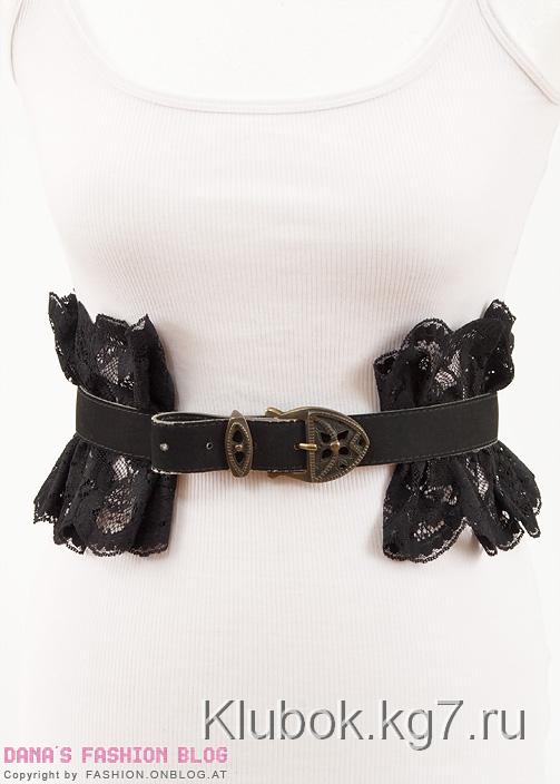 Моды DIY Учебник оживить пояс с кружевами
