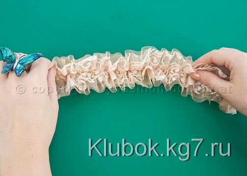 Сделай сам: Strappy сандалии приправлен с кружевами и quillings