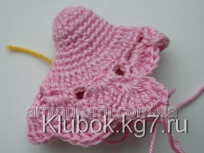 вяжем пасхальную курочку