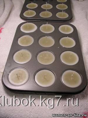 свечи своими руками