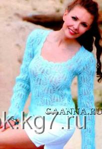 Пуловер-Медвежьи-лапки_-Pulover-Medvezh'i-lapki3 Пуловер Медвежьи лапки_ Pulover Medvezh'i lapki