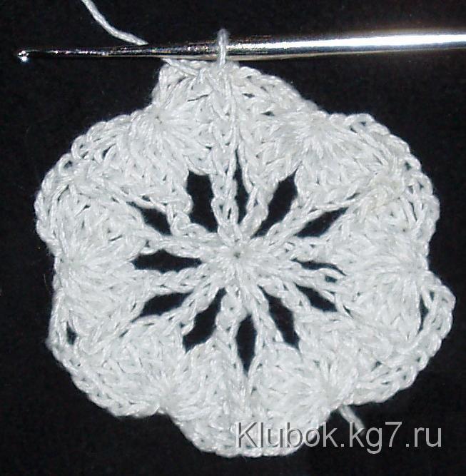 вязание цветочного мотива крючком мк вязание цветочного мотива крючком мк