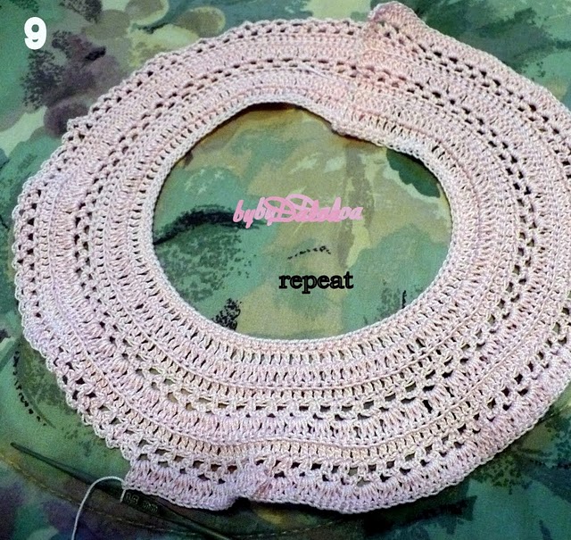 Озорной колокольчик - платьице крючком Озорной колокольчик - платьице крючком