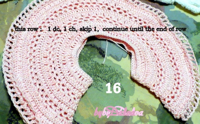 Озорной колокольчик - платьице крючком Озорной колокольчик - платьице крючком