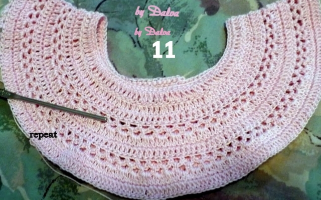 Озорной колокольчик - платьице крючком Озорной колокольчик - платьице крючком