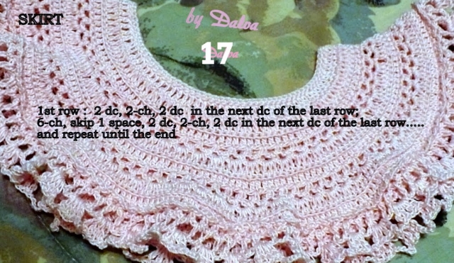 Озорной колокольчик - платьице крючком Озорной колокольчик - платьице крючком