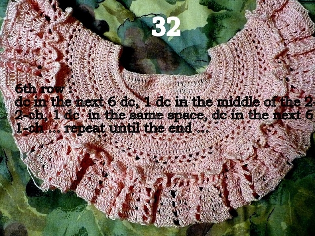 Озорной колокольчик - платьице крючком Озорной колокольчик - платьице крючком