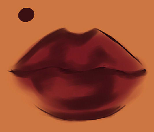 как красиво нарисовать губы