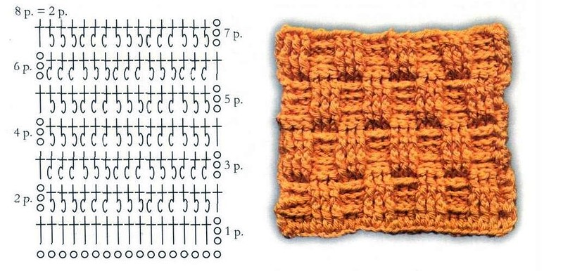 схема узора схема узора