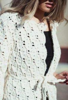 Красивый узор крючком