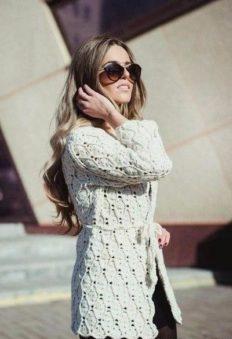 Красивый узор крючком