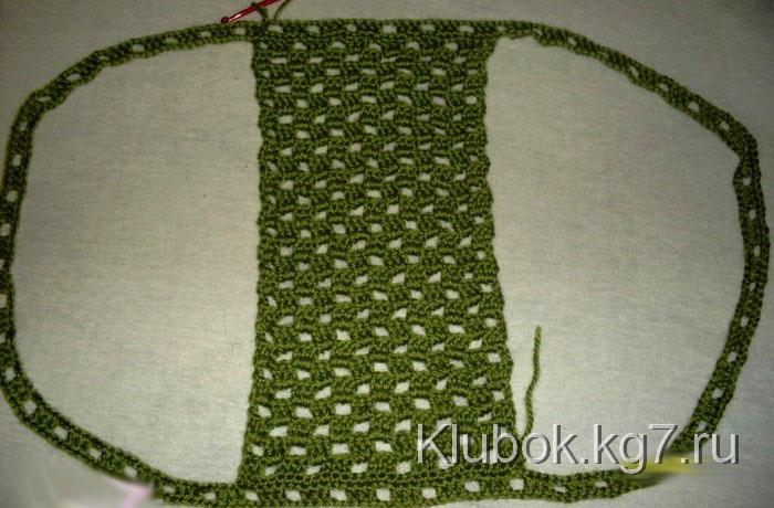 болеро вязанное крючком схемы