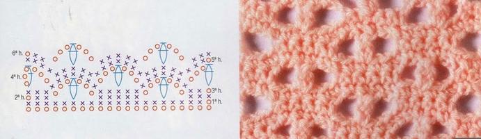 Жакет Паучок схема 1-1е (699x225, 146Kb)
