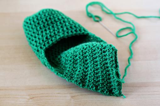 Простые тапочки - Шаг 10 Простые тапочки - Шаг 10