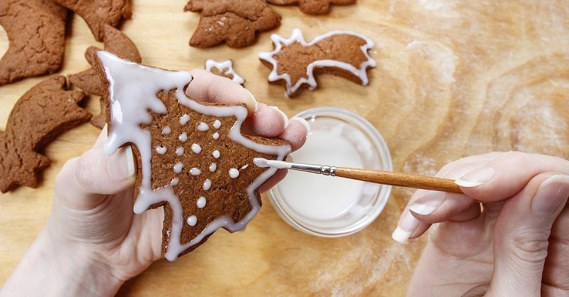 имбирное печенье с мёдом