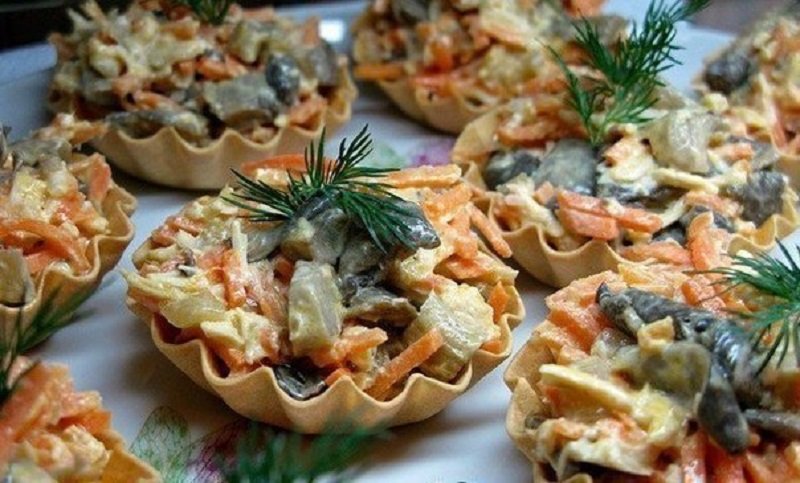 новогодние закуски 2018