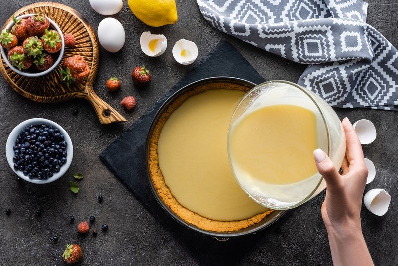 пирог с клубникой быстро и просто