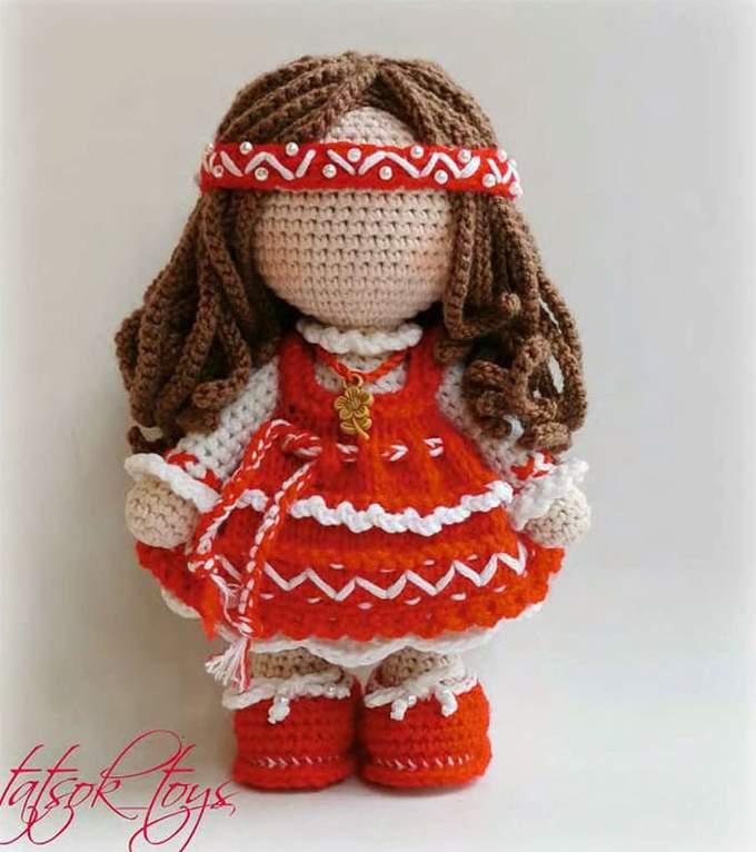 Амигуруми Берегиня крючком